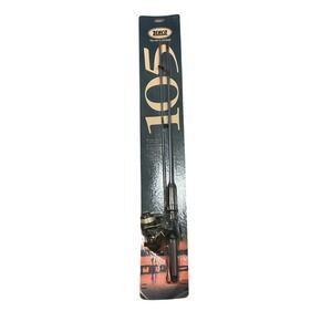 Zebco 105 Spincast Fishing Rod Reel Combo Black NIP VTG Dead Stock 1996 Sealed